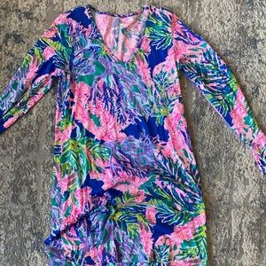 Lily Pulitzer long sleeve Dress Size medium